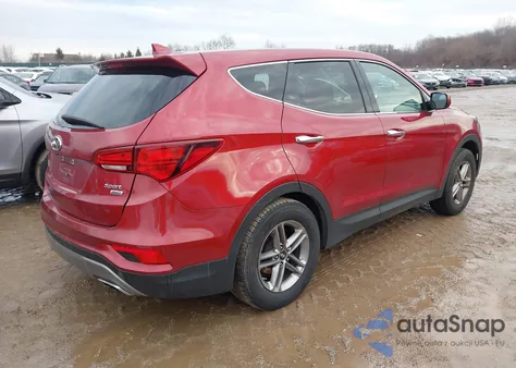 2017 Hyundai Santa Fe Sport 2.4L from USA, damaged, VIN 5XYZTDLB5HG443799